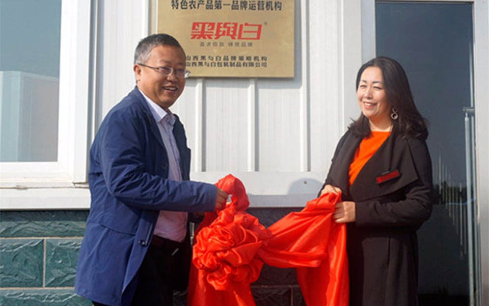 山西黑与白品牌策略机构与山西穗华物流园有限公司挂牌签约仪式圆满成功